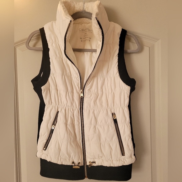 Calvin Klein black white performance vest S - Picture 4 of 8